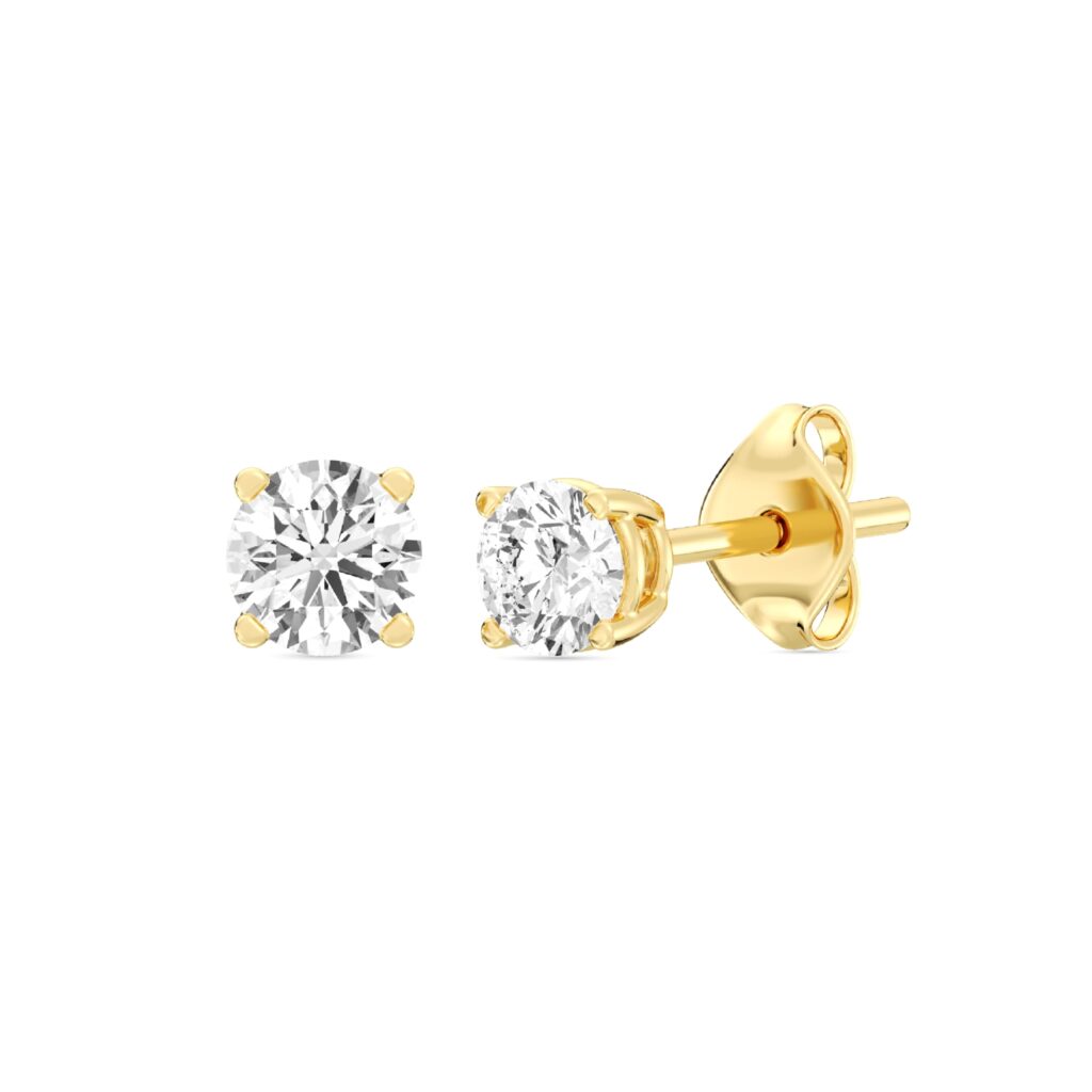 GILDED Lab-Grown Diamond Stud Earrings by GILDED
