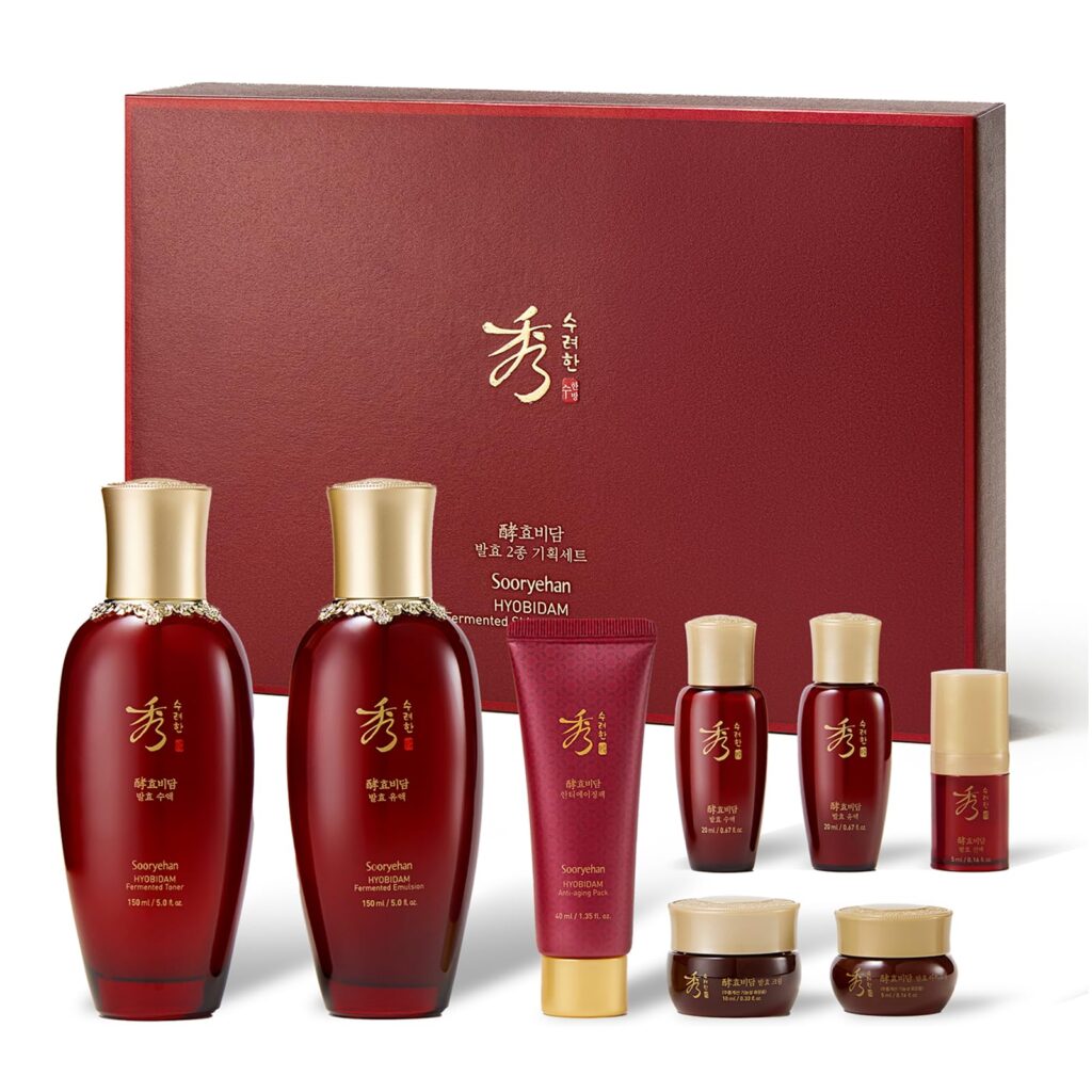Sooryehan Hyobidam Fermented Skincare Gift Set by Sooryehan