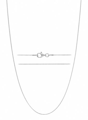 KISPER Sterling Silver Snake Chain Necklace by KISPER