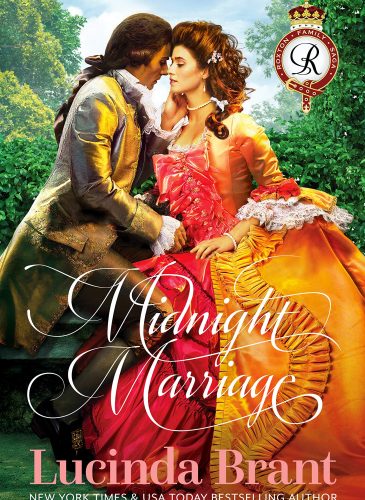 Midnight Marriage: A Georgian Historical Romance (Roxton Family Saga Book 1) by Lucinda Brant — book cover