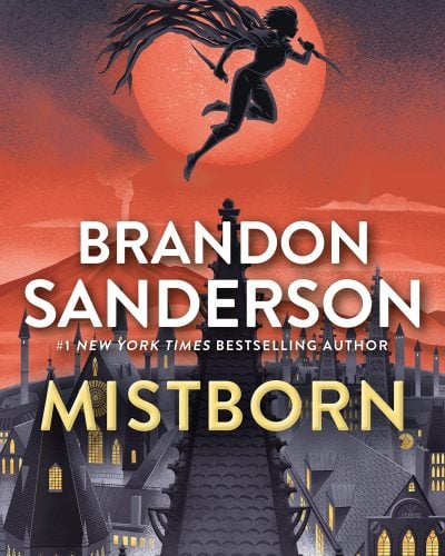 Mistborn: The Final Empire by Brandon Sanderson — book cover