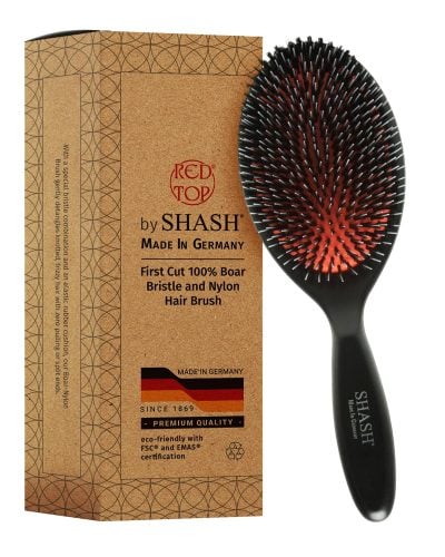 SHASH Handmade Nylon and Boar Bristle Hair Brush by SHASH